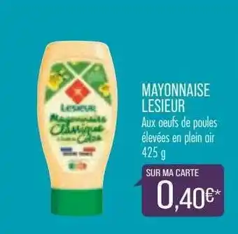 Match Mayonnaise Lesieur offre