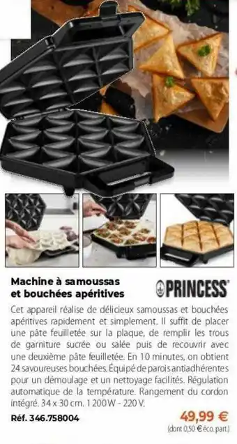 Machine à Samoussas Et Bouchées Apéritives