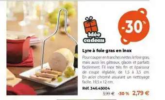 Mathon Lyre à Foie Gras En Inox offre