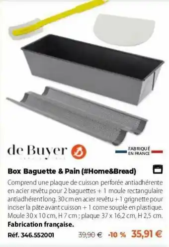Box Baguette & Pain