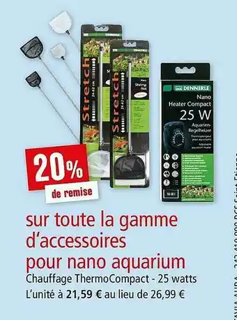 Accessoires Pour Nano Aquarium