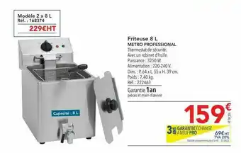 Friteuse 8l Metro Professional