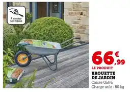 Hyper U Brouette de jardin offre