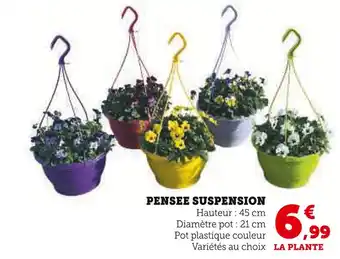 Hyper U Pensee Suspension offre