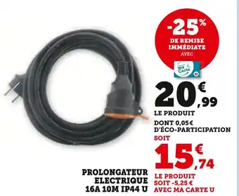 Hyper U U Prolongateur électrique offre