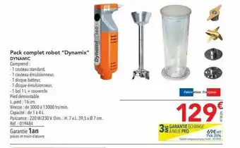 METRO Pack Complet Robot offre