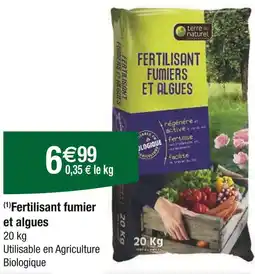 Carrefour terre au naturel (1)Fertilisant fumier et algues offre