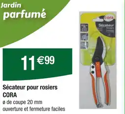 Carrefour CORA Sécateur pour rosiers offre