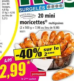 Norma Poulalion Boulanger 20 mini moricettes offre