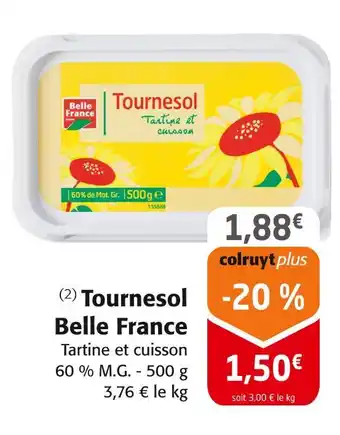 Colruyt Belle France Tournesol offre