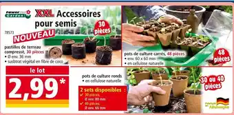 Norma powertec Garden XXL Accessoires pour semis offre