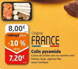 Colruyt Colis pyramide offre