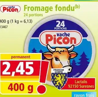 Norma VACHE PICON Fromage fondu offre