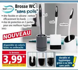 Norma BADKOMFORT Brosse WC sans poils offre