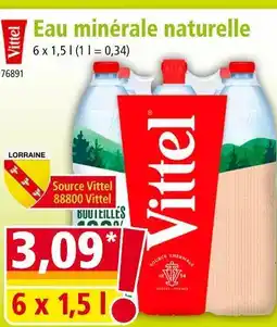 Norma Vittel Eau minérale naturelle offre