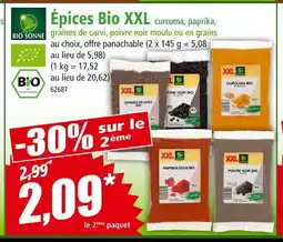 Norma BIO SONNE Épices bio xxl offre