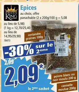 Norma ÉPICES KING Épices offre