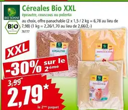 Norma Bio Sonne Céréales Bio XXL offre