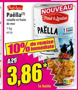 Norma PAUL & LOUISE Paëlla offre