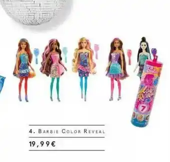 Monoprix Barbie Color Reveal offre
