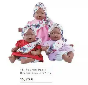 Monoprix Poupon Petit Reveur Ethnic 26 Cm offre