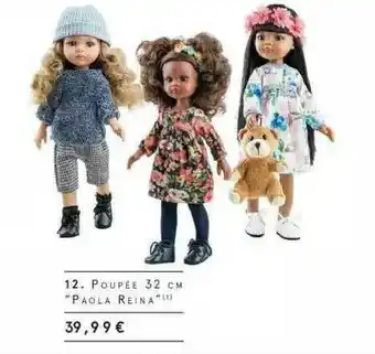 Monoprix Poupée 32 Cm offre