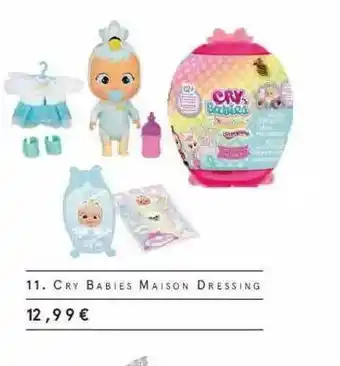 Monoprix Cry Babies Maison Dressing offre