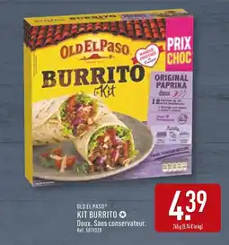 ALDI Old El Paso Kit Burrito Original Paprika offre