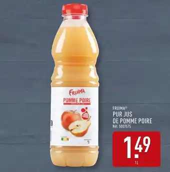 ALDI FRUIMA Pur jus de pomme poire offre