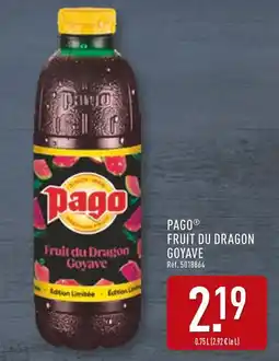 ALDI PAGO Fruit du dragon goyave offre