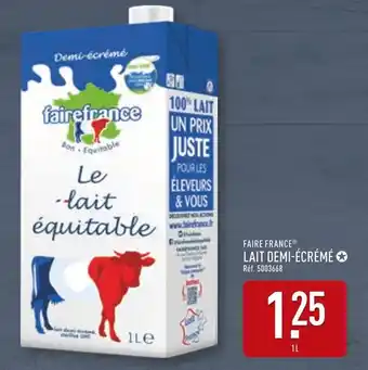 ALDI Lait demi-écrémé offre