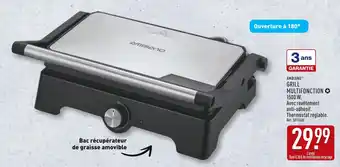 ALDI AMBIANO Grill Multifonction offre