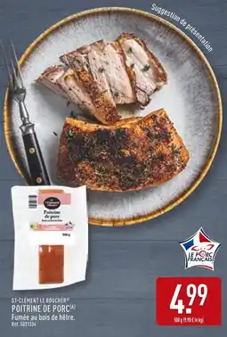 ALDI ST-CLÉMENT LE BOUCHER Poitrine de porc offre