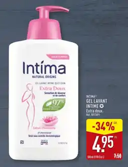 ALDI Intima Gel Lavant Intime ✪ offre