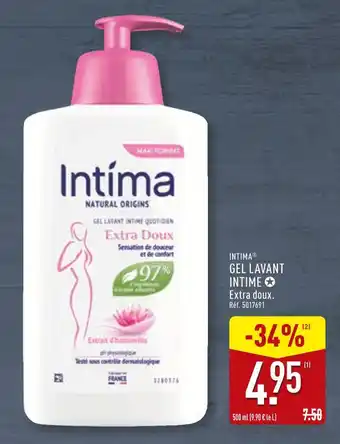 ALDI Intima Gel Lavant Intime ✪ offre