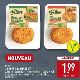 ALDI MY VAY 2 Panés Gourmands offre