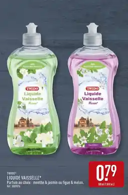 ALDI TWIDO Liquide vaisselle offre