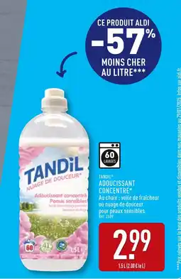 ALDI Tandil Adoucissant concentré offre