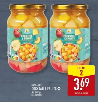 ALDI BACCARA Cocktail 5 fruits offre