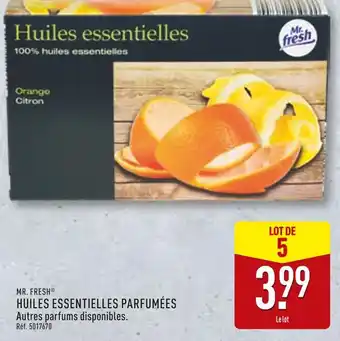 ALDI MR. FRESH Huiles Essentielles Parfumées offre