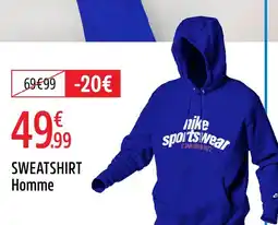 Intersport NIKE Sweatshirt Homme offre