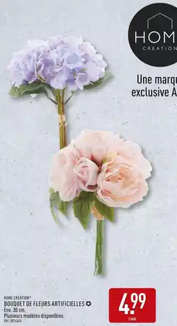 ALDI HOME CREATION Bouquet de fleurs artificielles offre