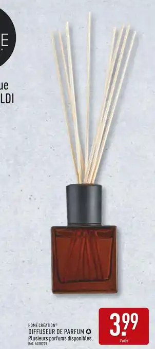 ALDI HOME CREATION Diffuseur de parfum offre