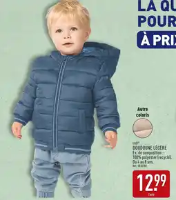 ALDI L&D Doudoune légère offre