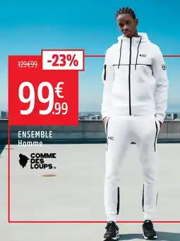 Intersport COMME DES LOUPS Ensemble Homme offre