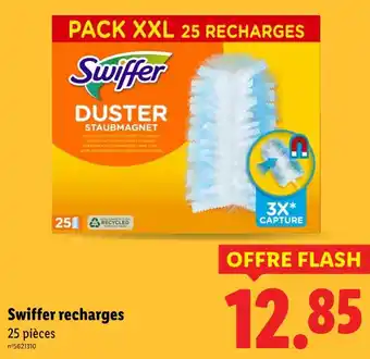 Lidl Swiffer recharges offre