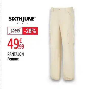 Intersport SIXTH JUNE Pantalon offre