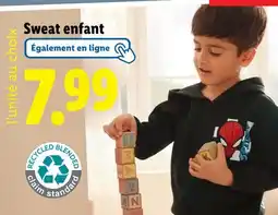 Lidl Marvel / Star Wars Sweat enfant offre