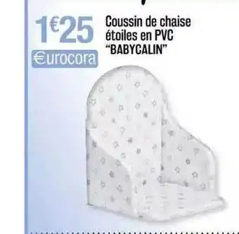 Cora x Carrefour Coussin De Chaise étoiles En Pvc offre