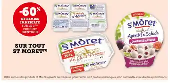 U Express 60% de remise immédiate sur le 2ème produit identique sur tout st moret offre